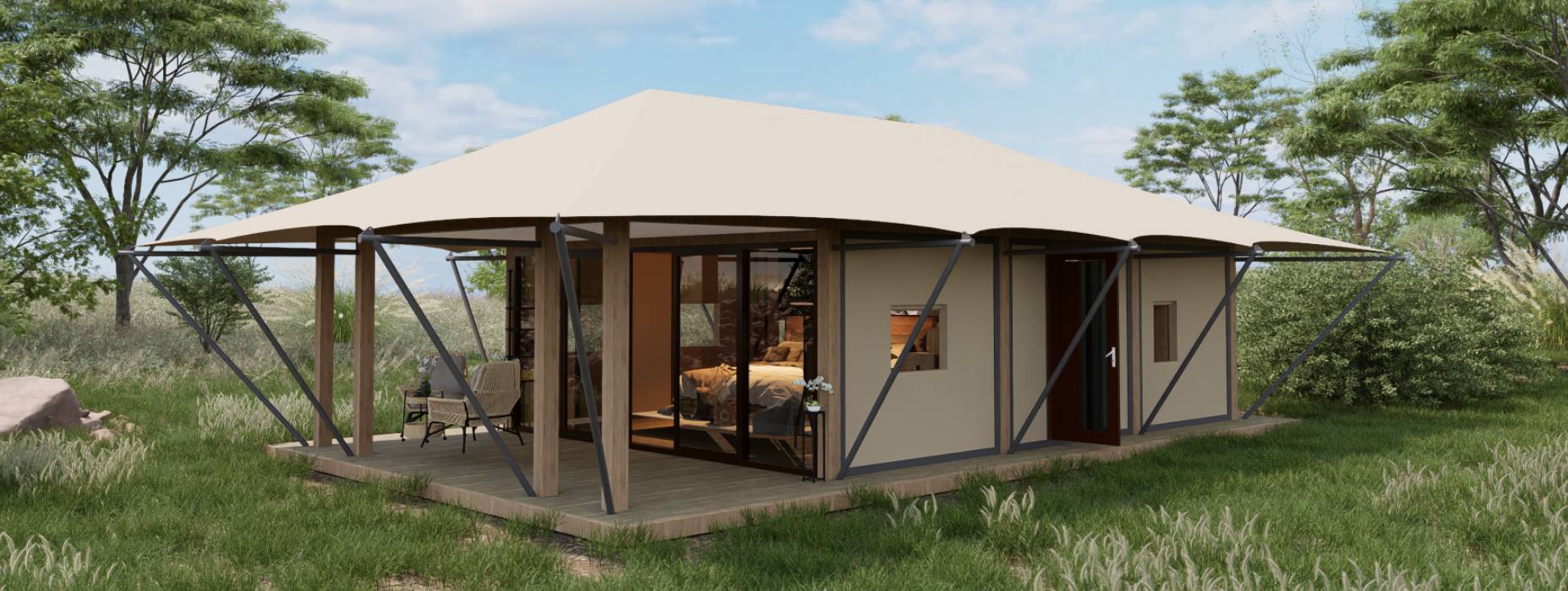 井冈山市户外酒店帐篷厂家